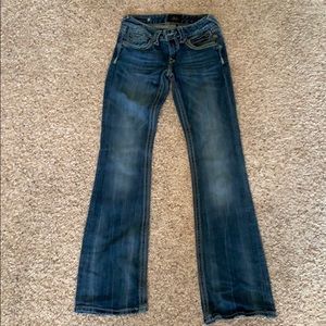 Express Rerock boot cut jeans